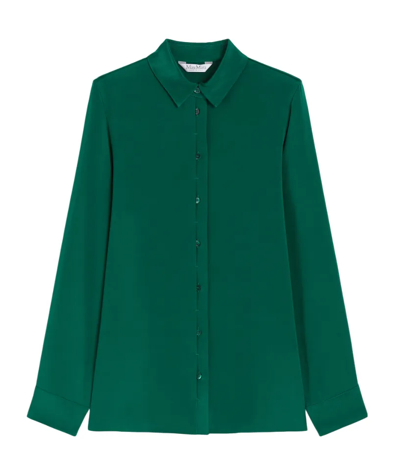 Stretch Silk Cady Shirt