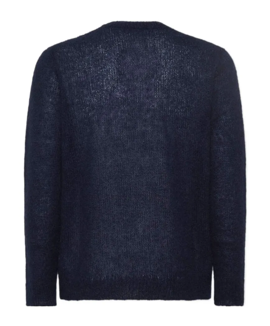 Dsquared2 Logo Plaque Knitted Jumper