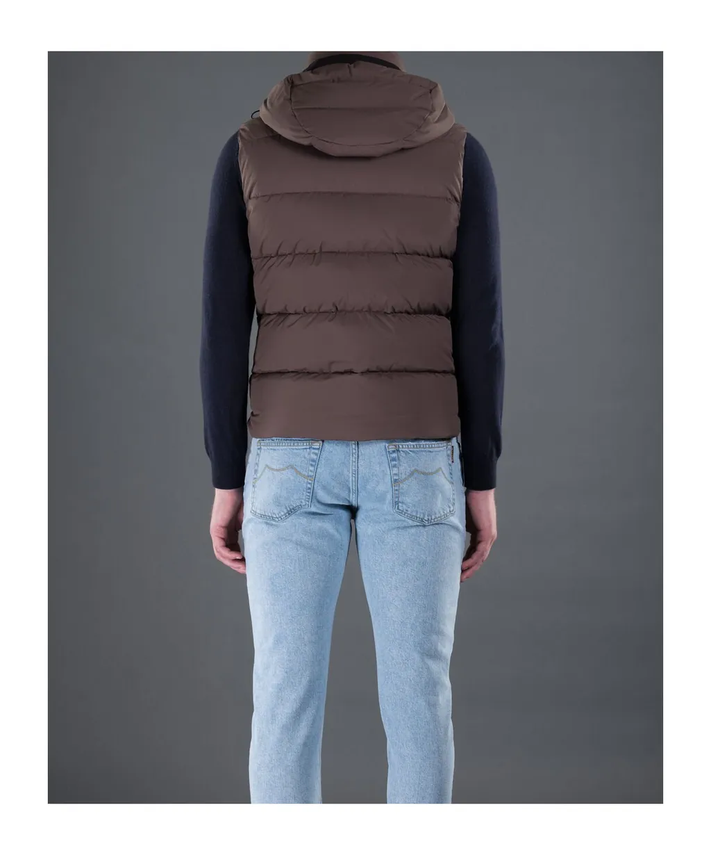 High-Neck Padded Gilet