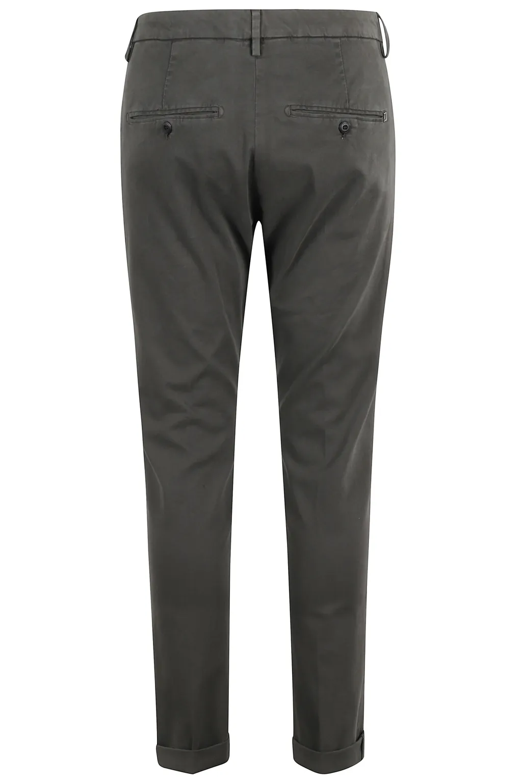 Belt-Lined Casual Pants