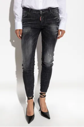 Faded Distressed Jeans