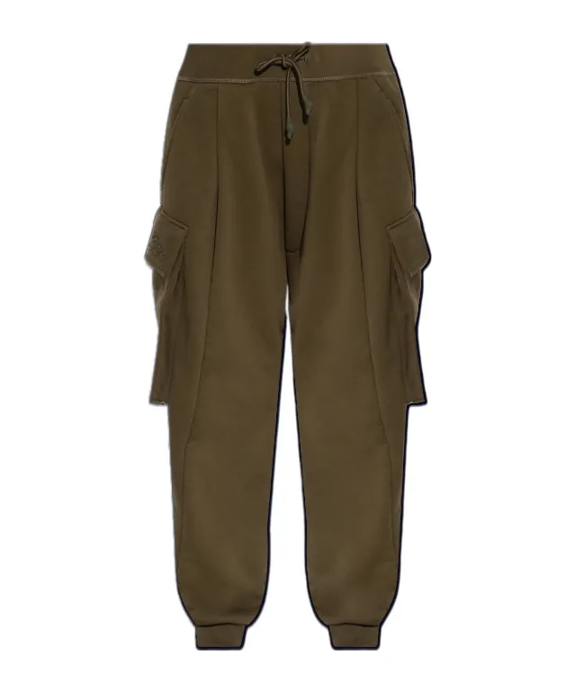 Pleated-Front Cargo Trousers