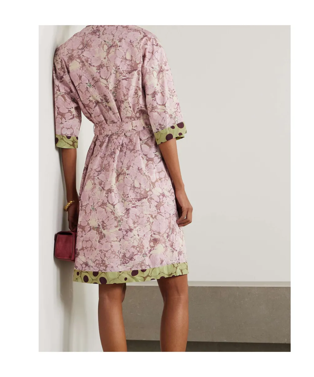 Floral-Print Shirtdress