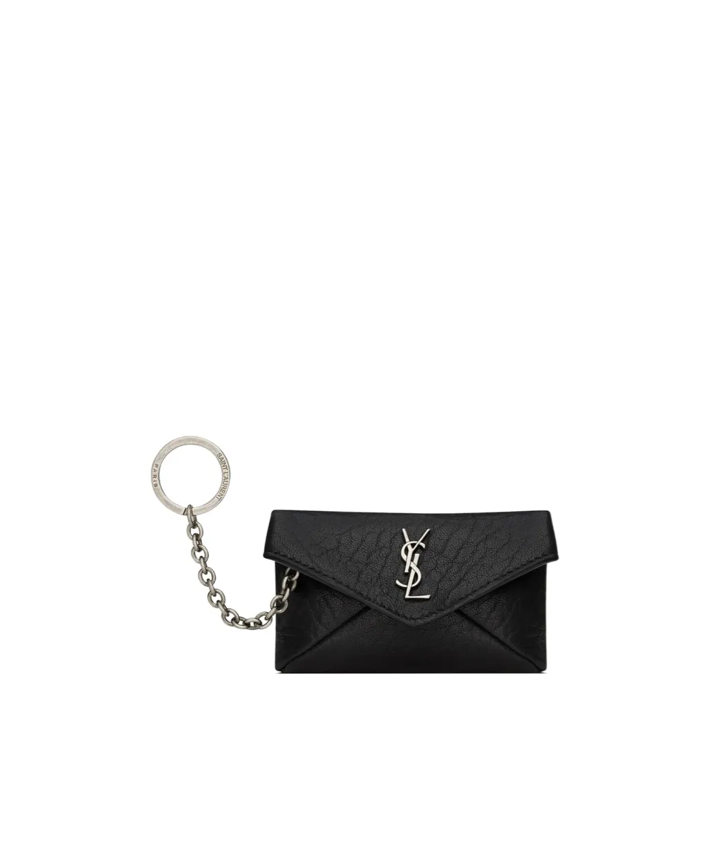 Saint Laurent Cassandre Envelope Key Case