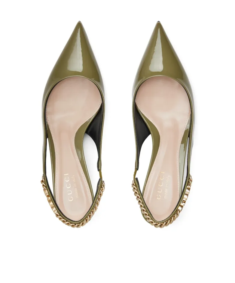 Gucci Signoria Slingback Pump