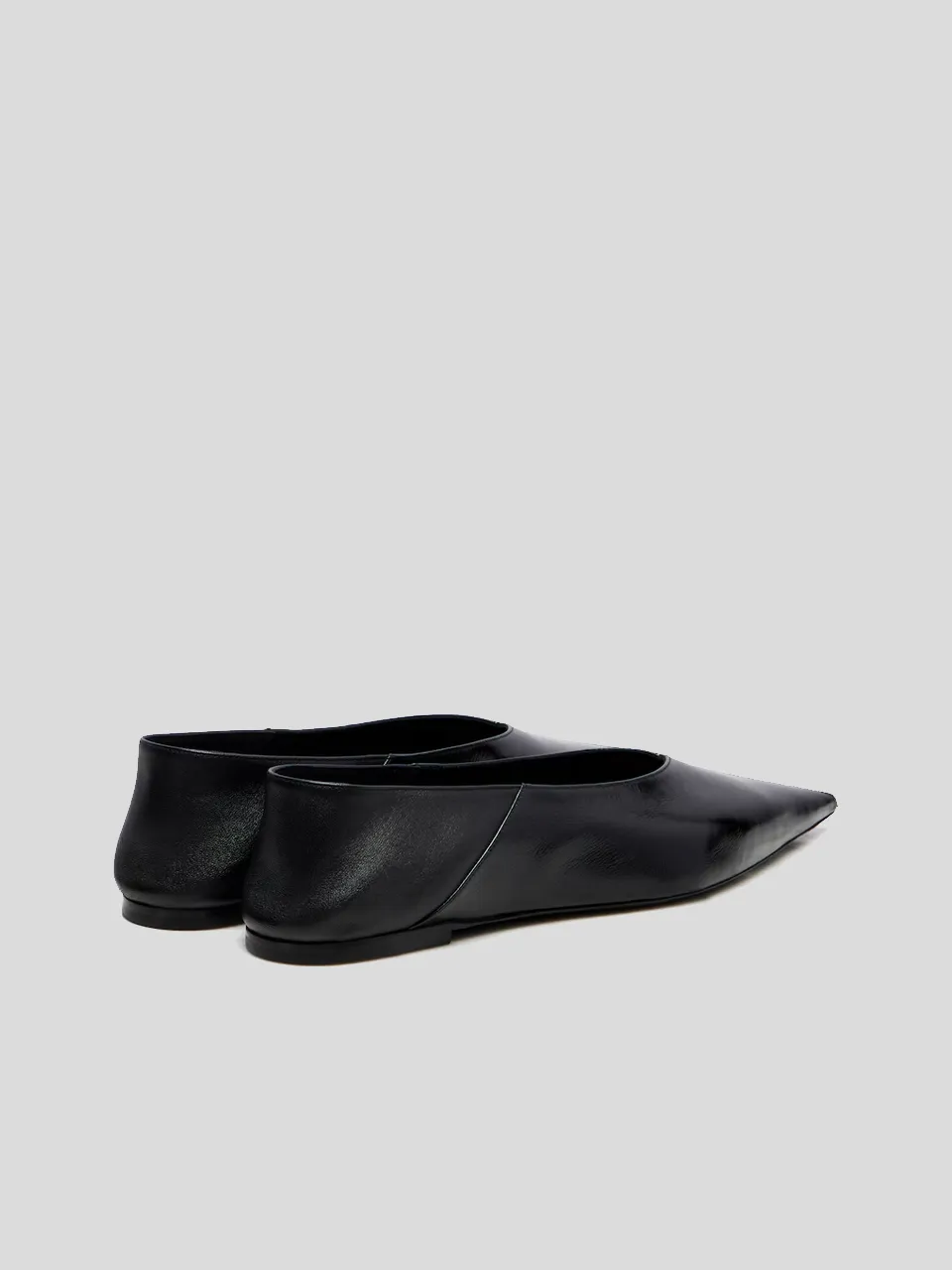Nour Pointed-Toe Leather Mules