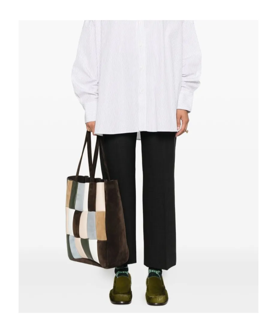 Plan C Cropped Wool Pants