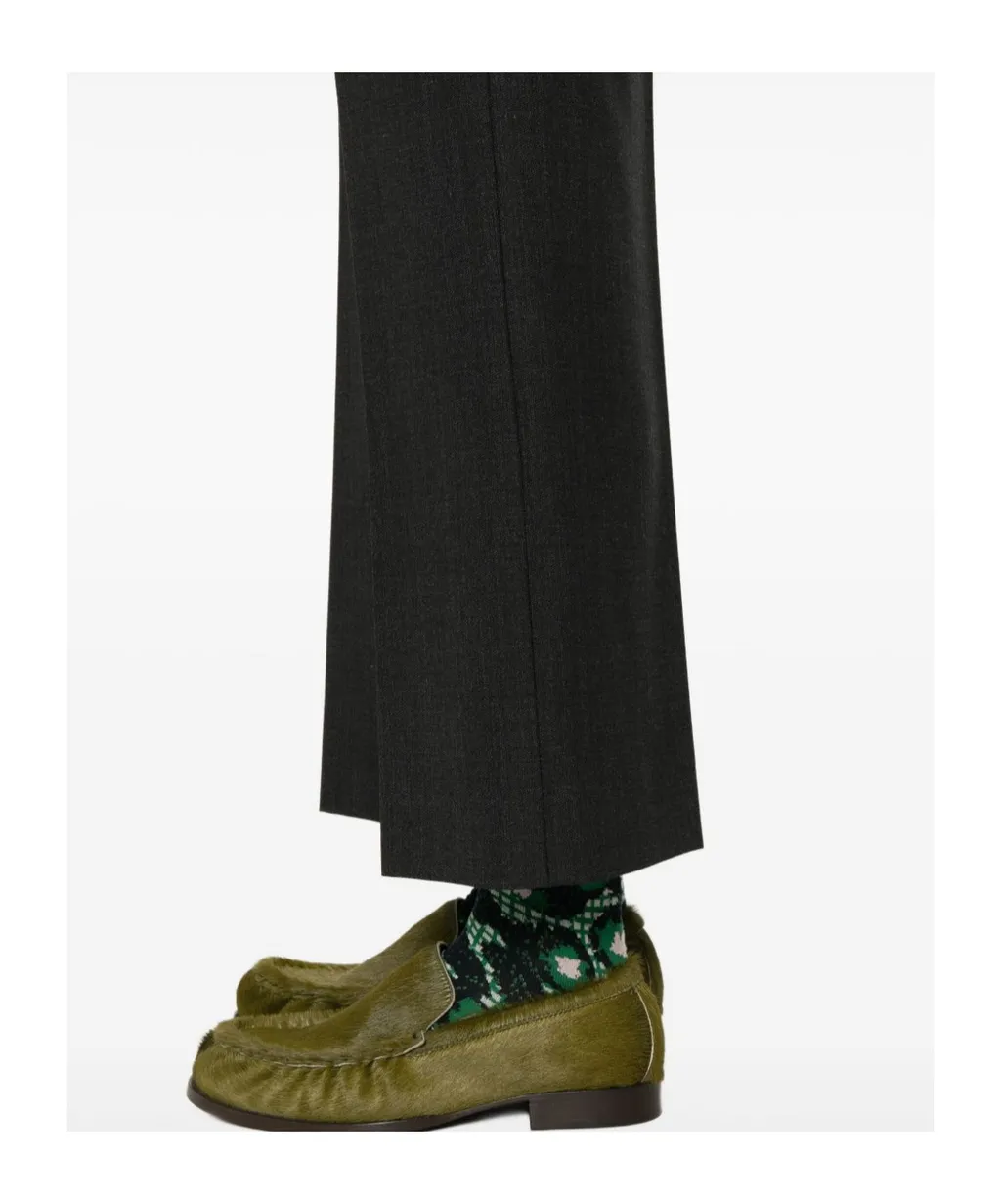 Plan C Cropped Wool Pants