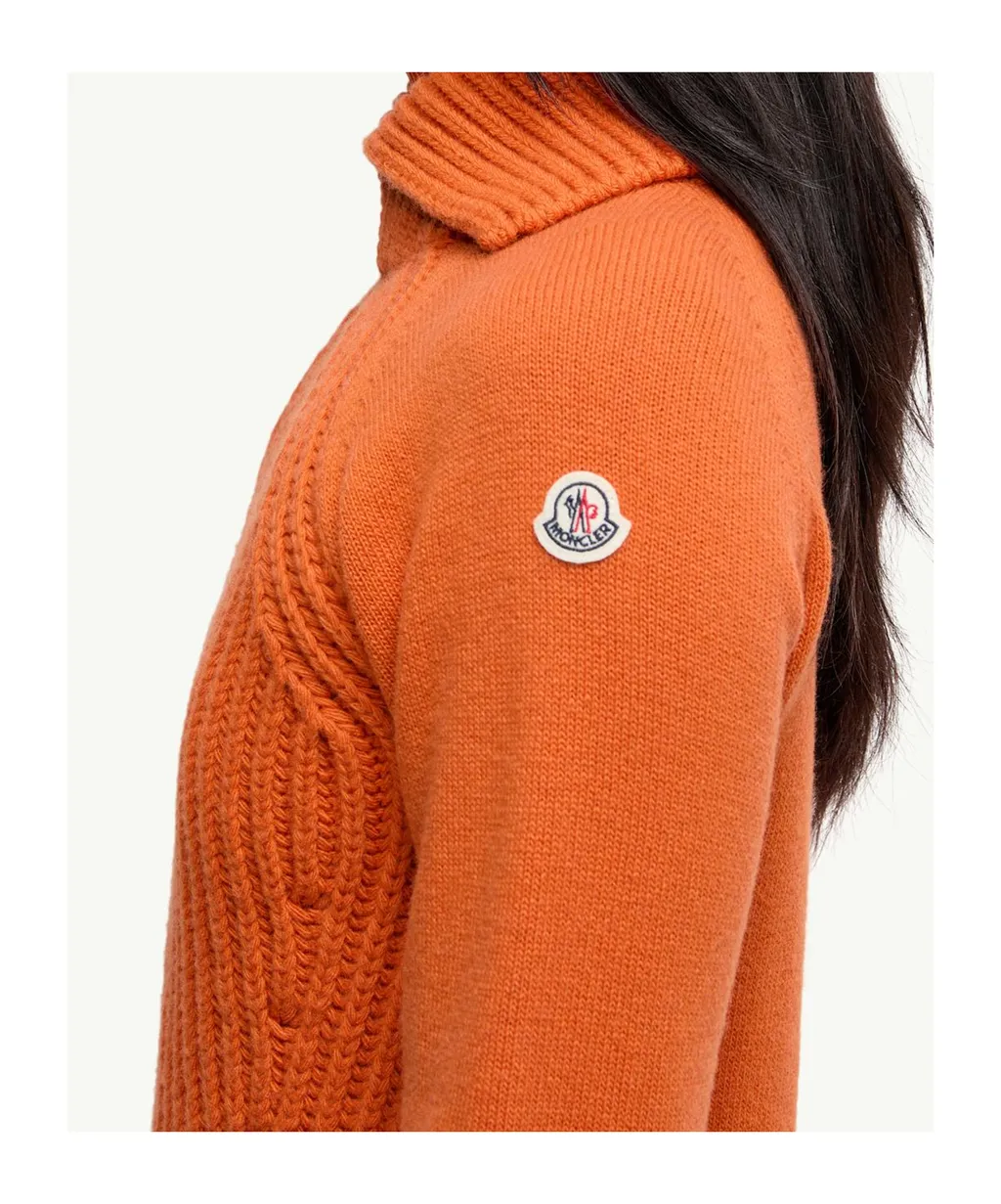 Wool & Cashmere High Collar Sweater