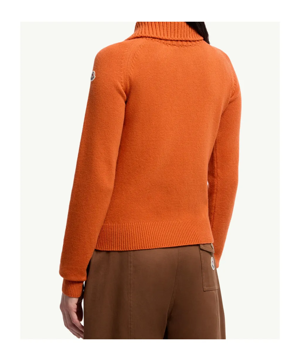 Wool & Cashmere High Collar Sweater