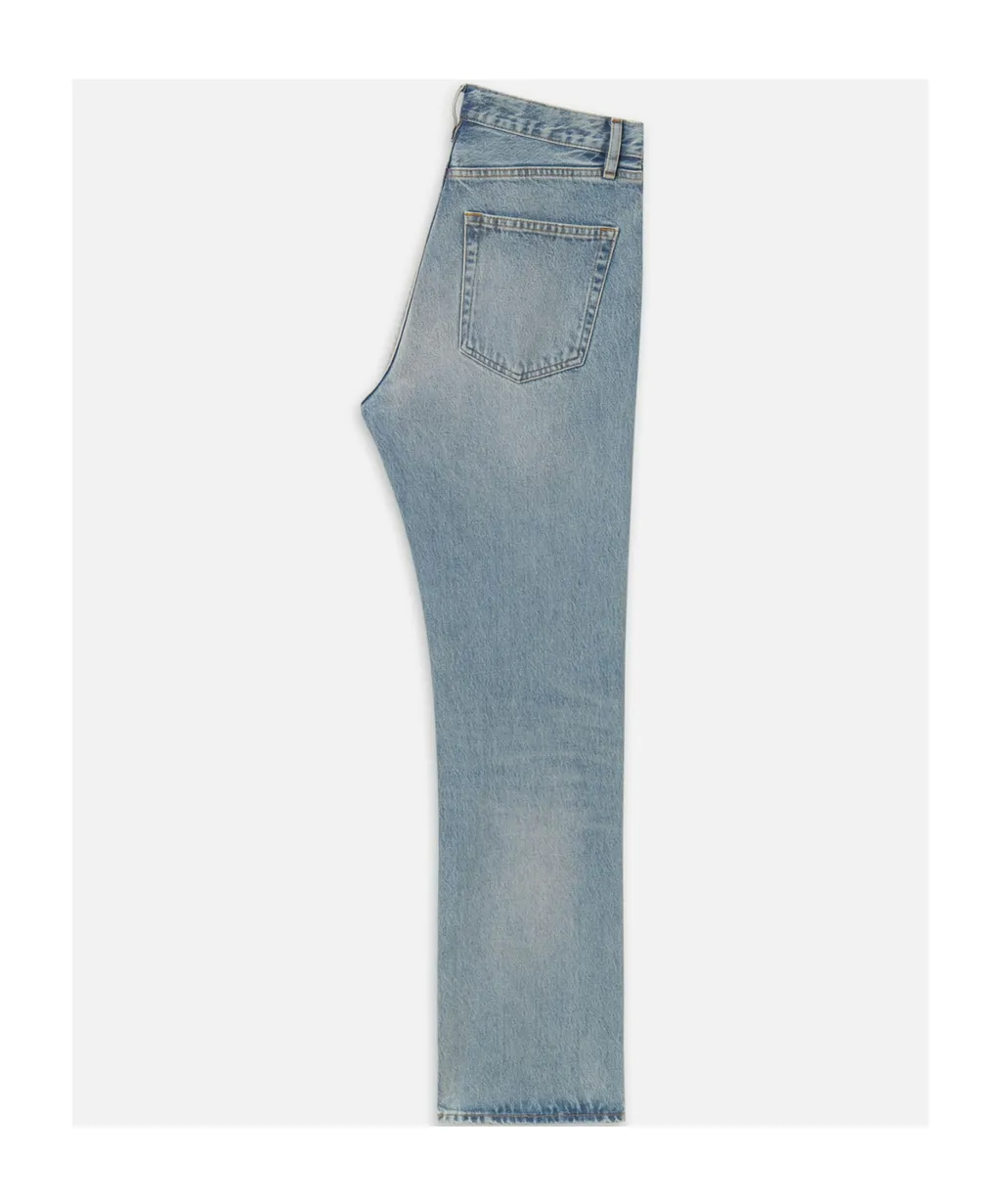 High Waist Straight Jeans