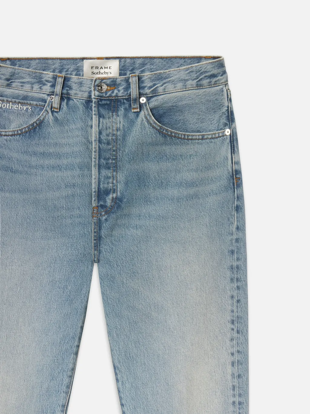 High Waist Straight Jeans