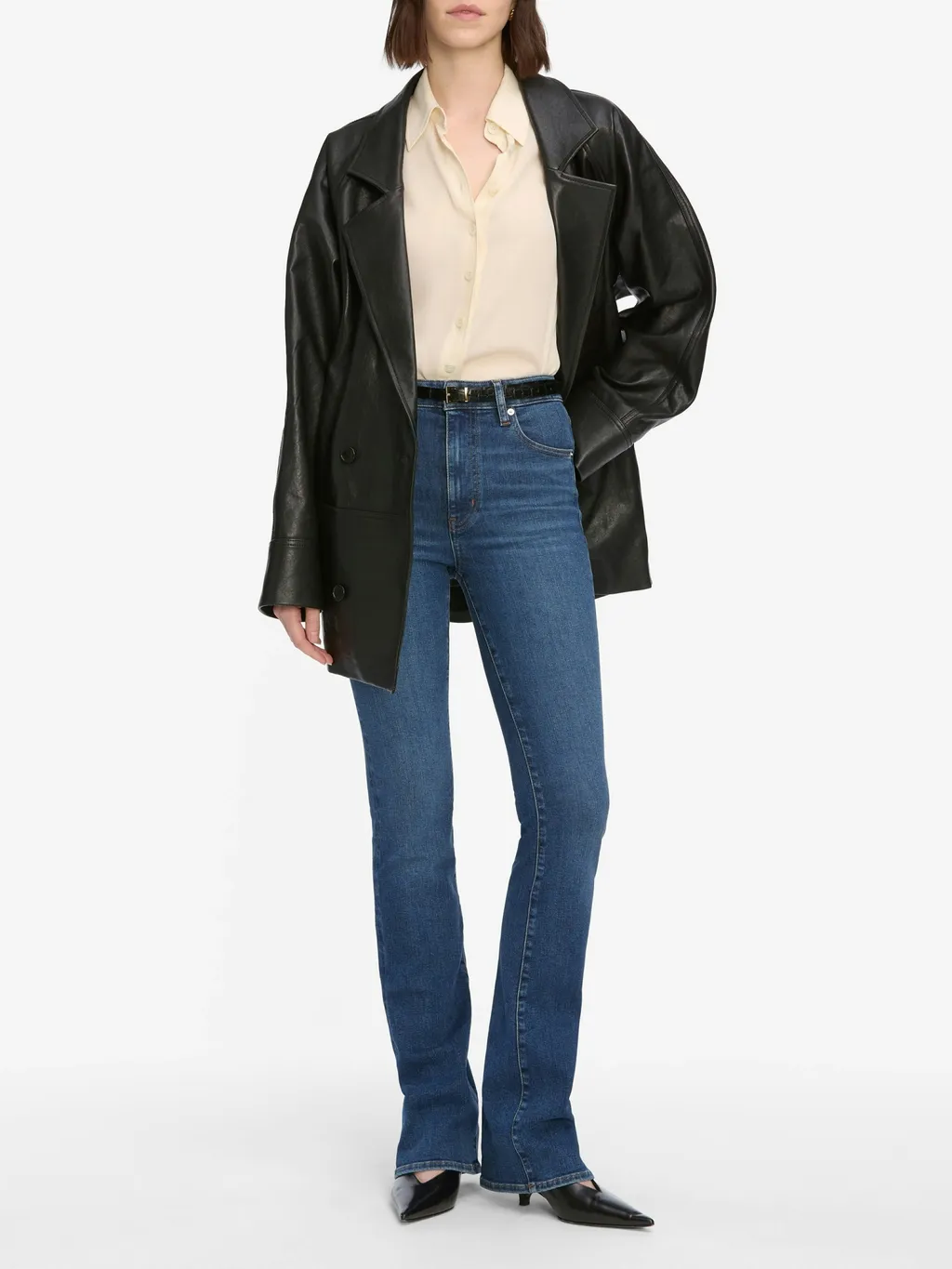 High-Rise Flared Jeans