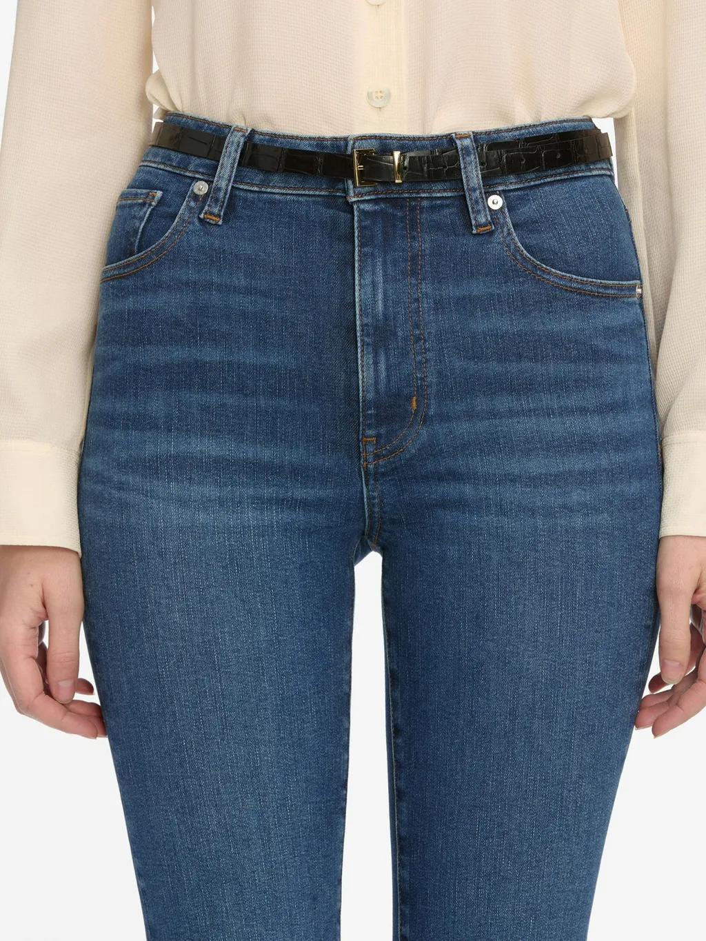 High-Rise Flared Jeans