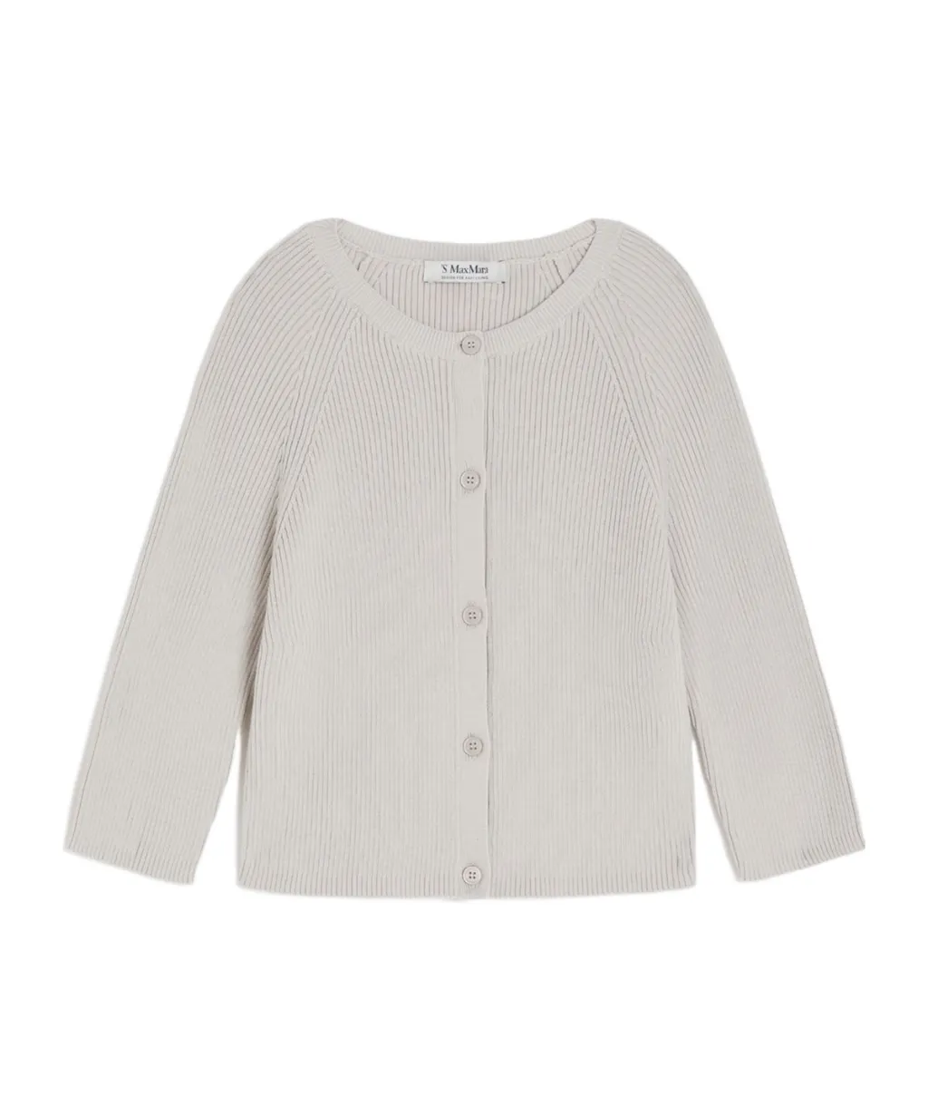 Cropped Cotton Cardigan