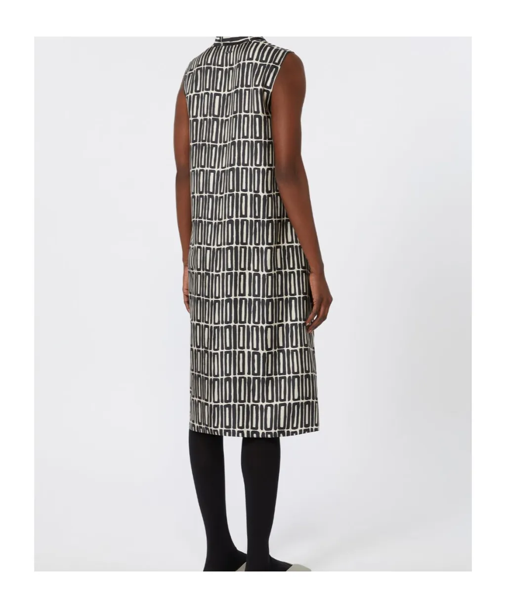 Short Printed Silk Dress