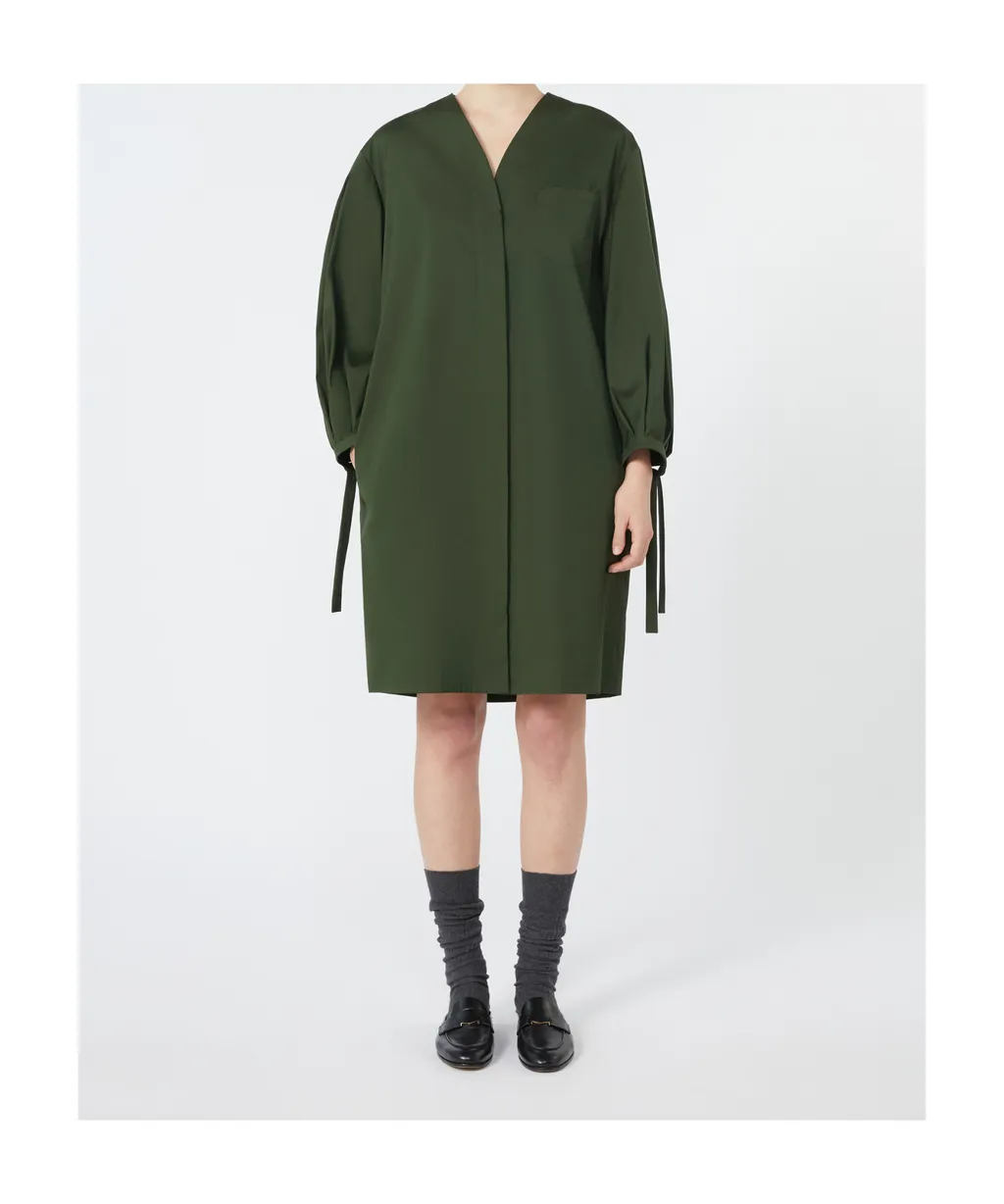 Stretch Poplin Dress