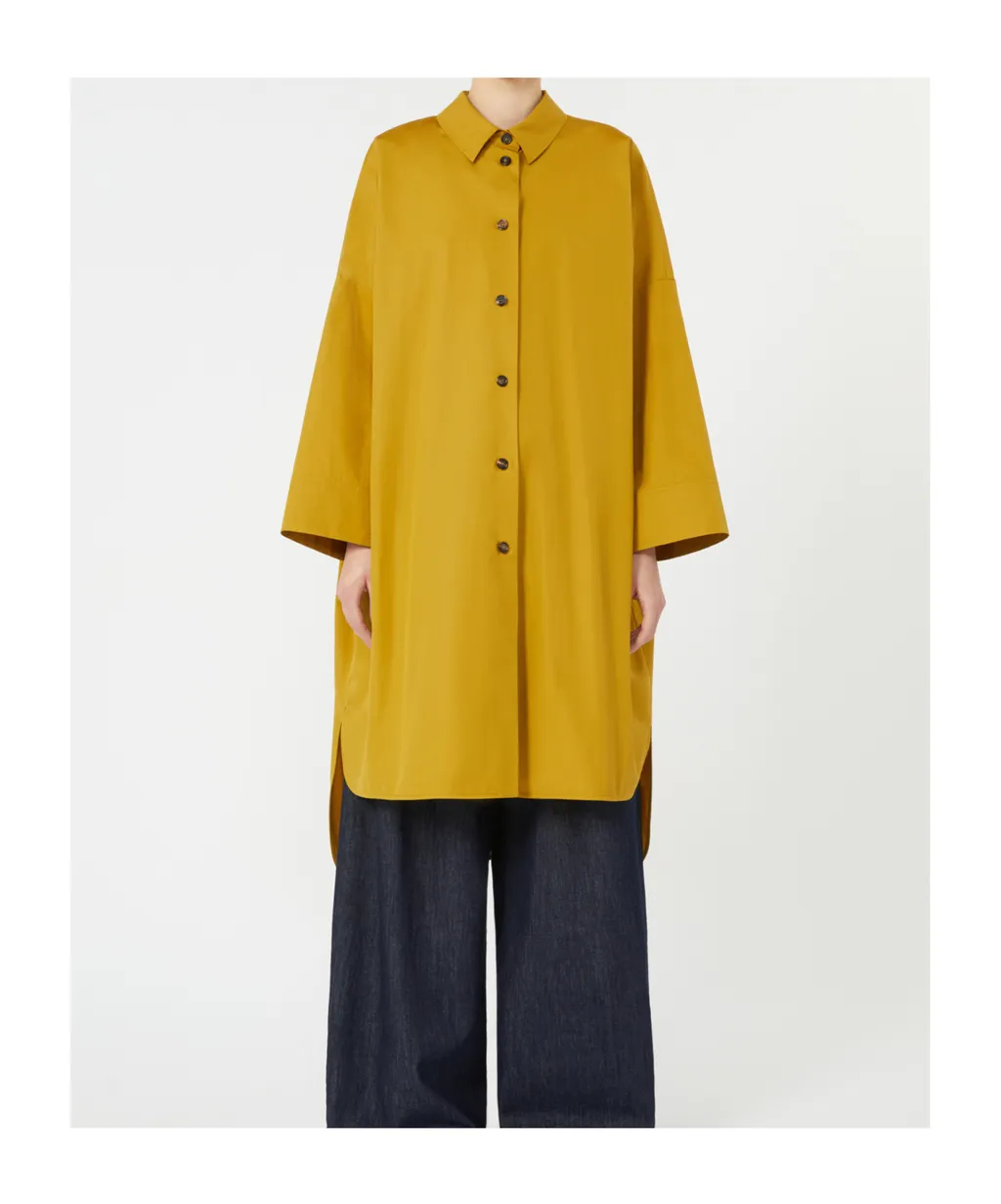 Cotton Poplin Shirt Dress