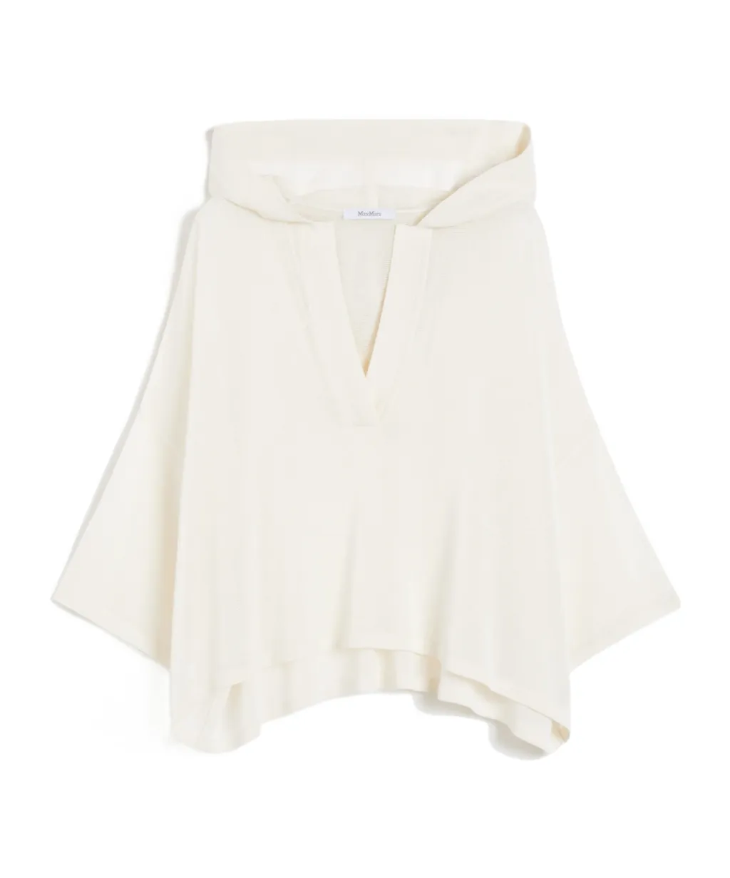 Loose Cotton And Viscose Jumper