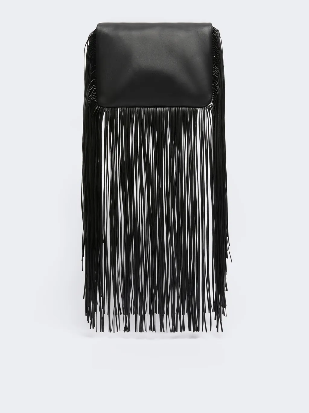 Mini Soffy Bag In Nappa With Fringes