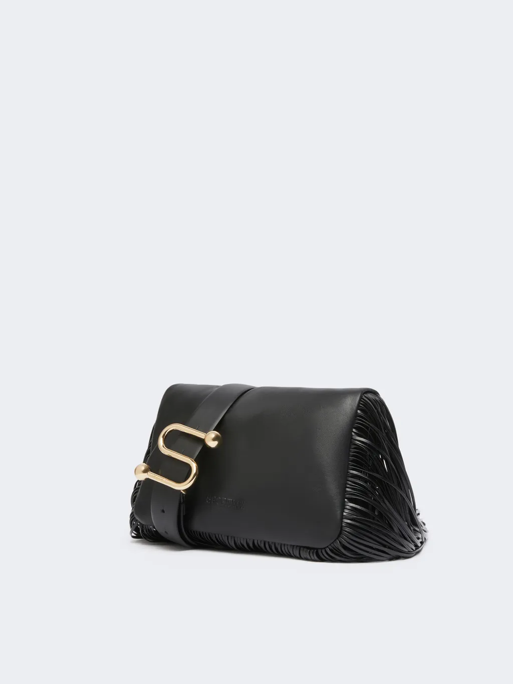 Mini Soffy Bag In Nappa With Fringes