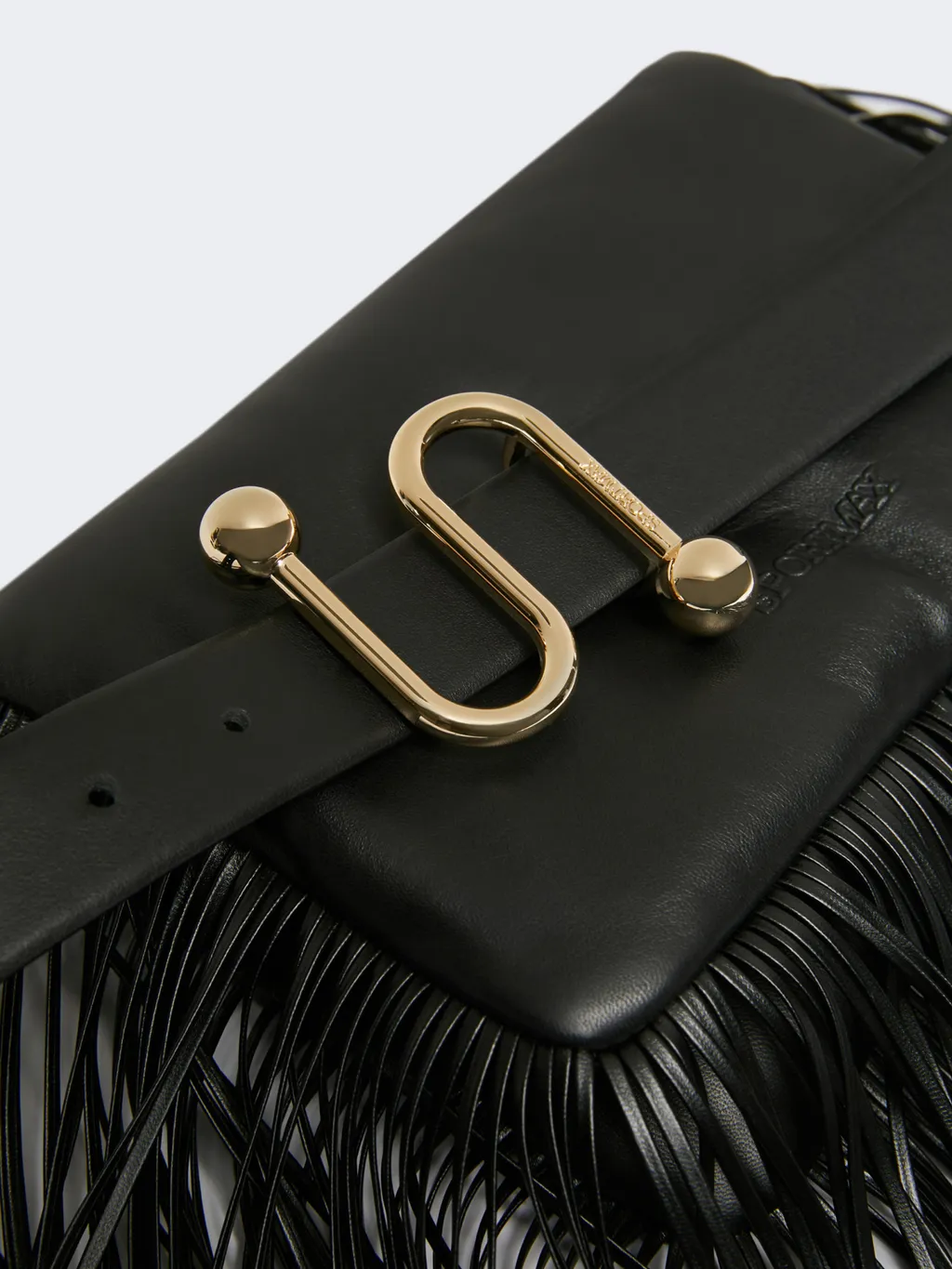 Mini Soffy Bag In Nappa With Fringes
