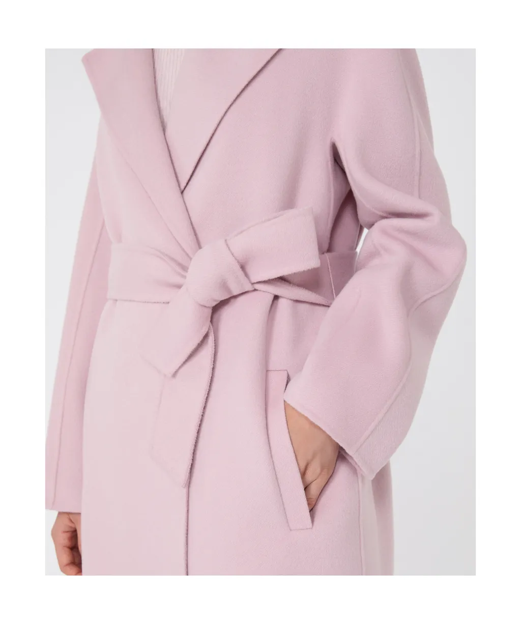 Wool, Silk And Cashmere Robe Coat