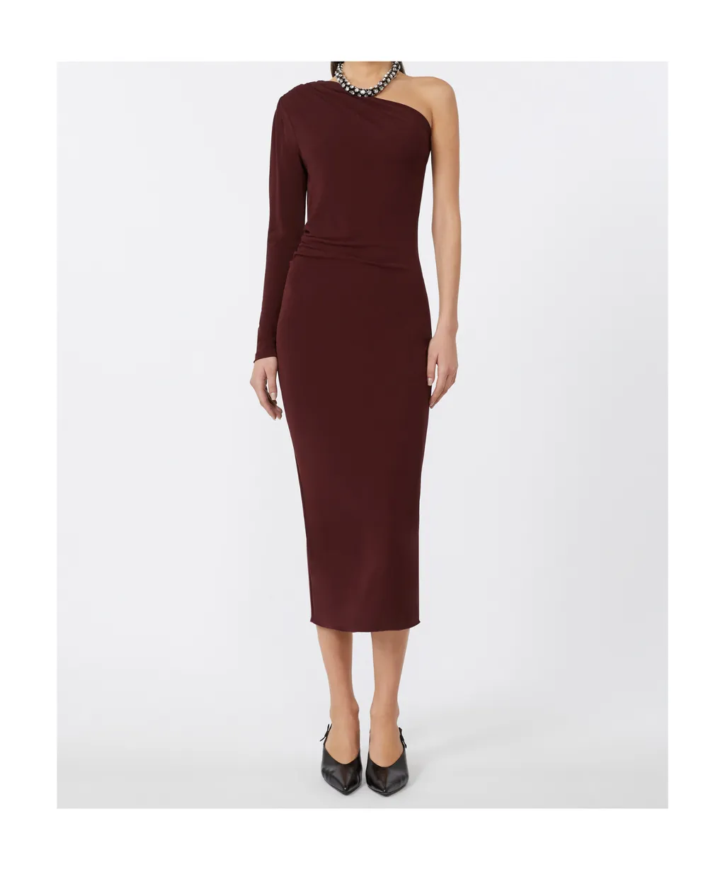 Jersey One-Shoulder Dress