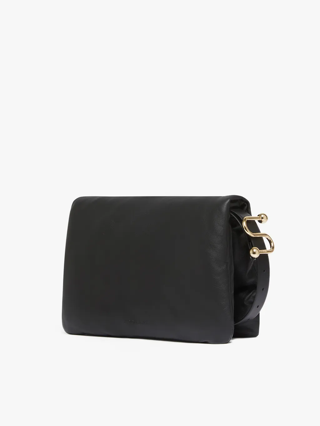 Padded Nappa-Leather Envelope Bag