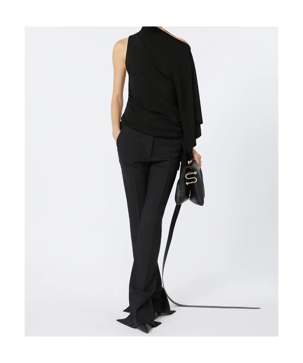 Padded Nappa-Leather Envelope Bag