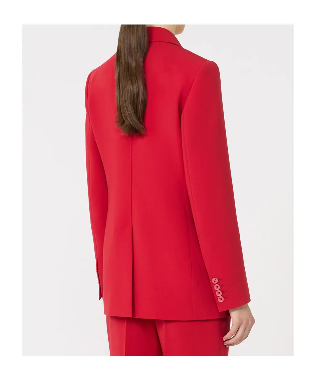 Single-Breasted Cady Blazer