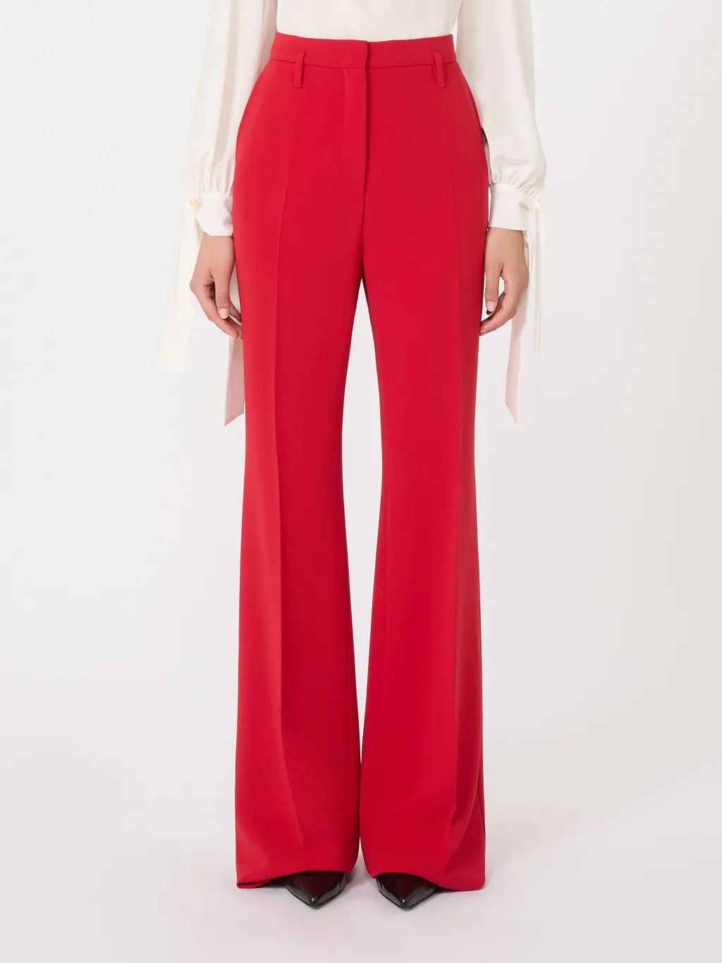 Flared Cady Trousers