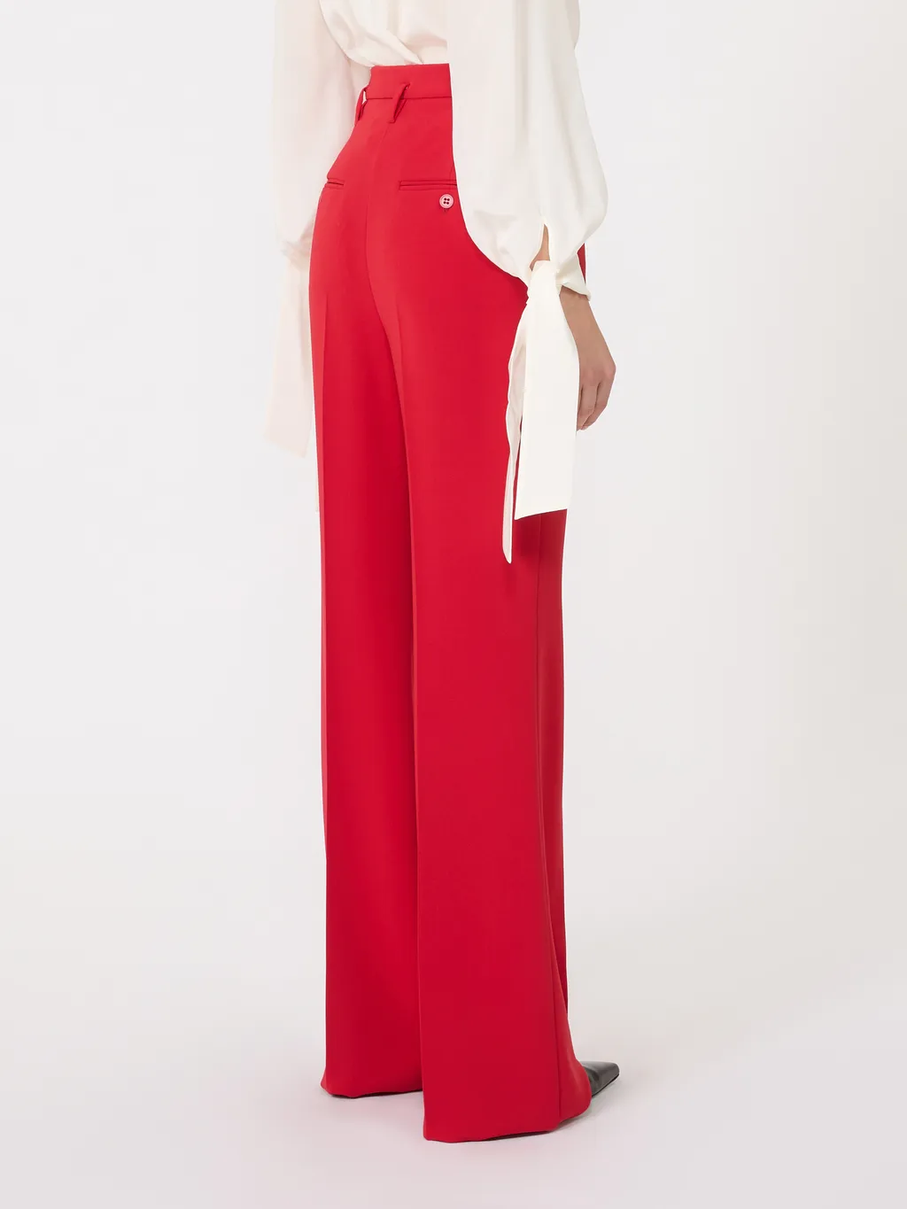 Flared Cady Trousers