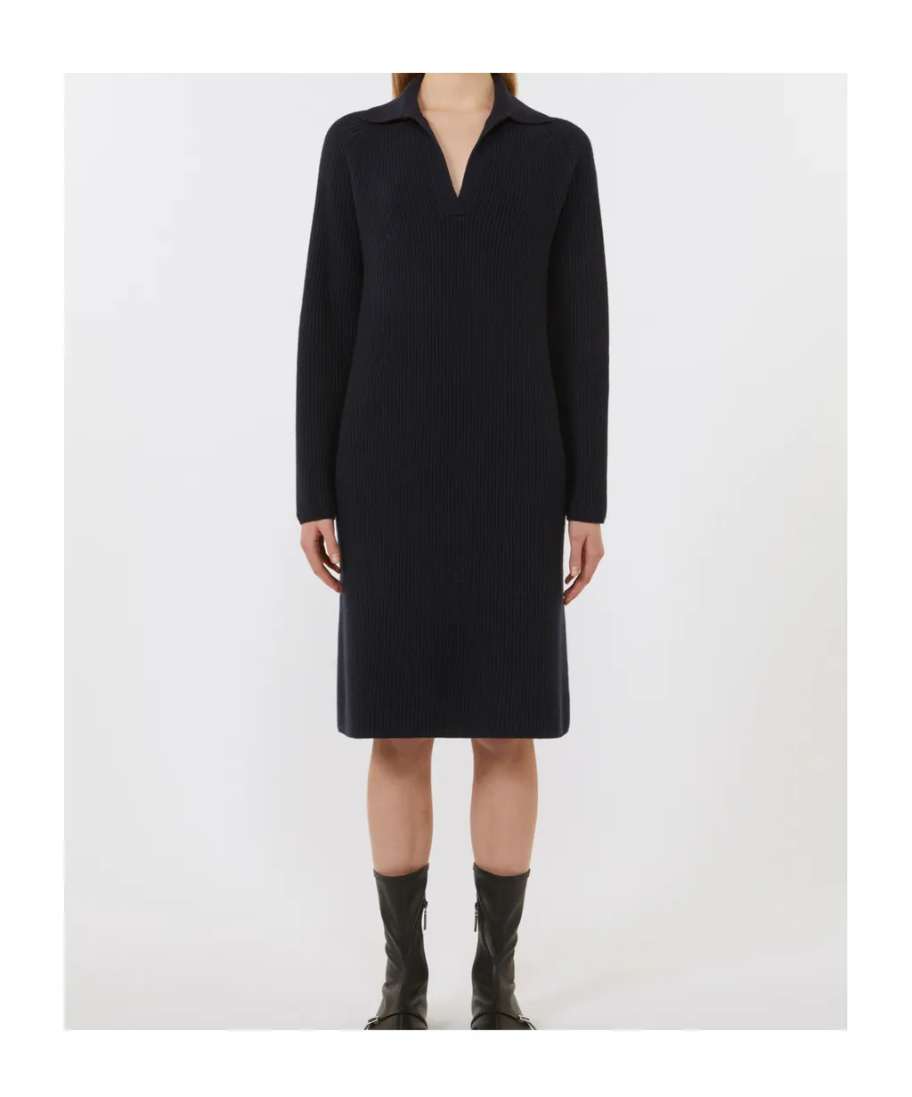 Relaxed-Fit Wool And Cashmere Dress