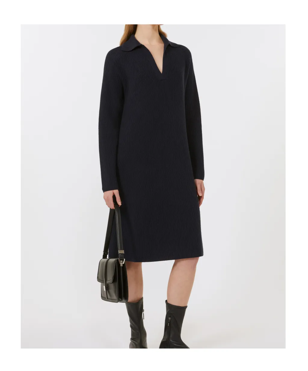 Relaxed-Fit Wool And Cashmere Dress