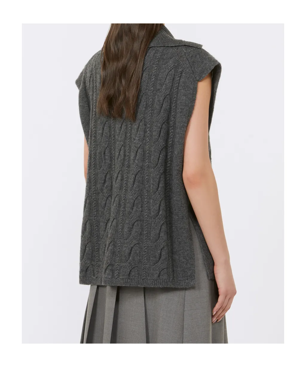 Wool And Cashmere Gilet