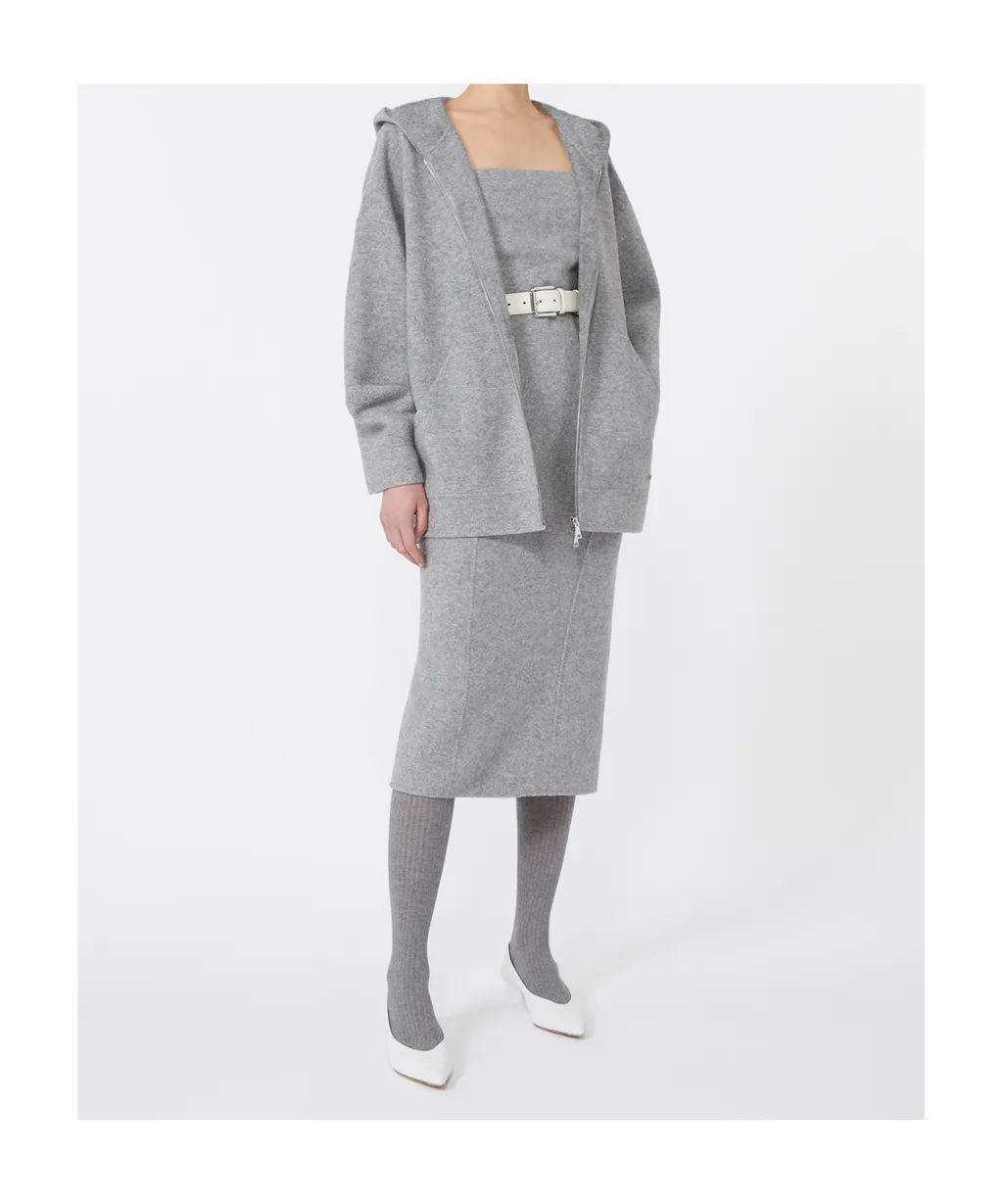 Wool And Cashmere Bustier Dress