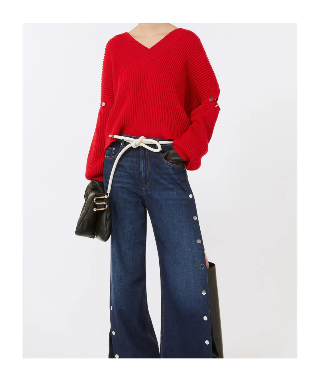 Sportmax Tay V-Neck Jumper