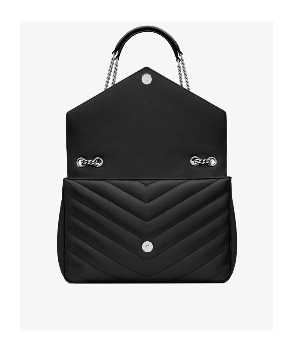 Loulou Large In Matelassé Lambskin