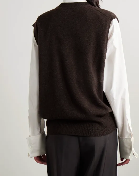 V-Neck Sleeveless Pullover