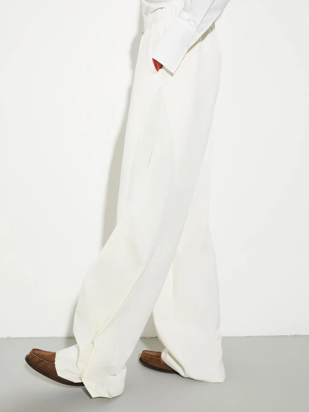 Cotton-Blend And Nylon Joggers