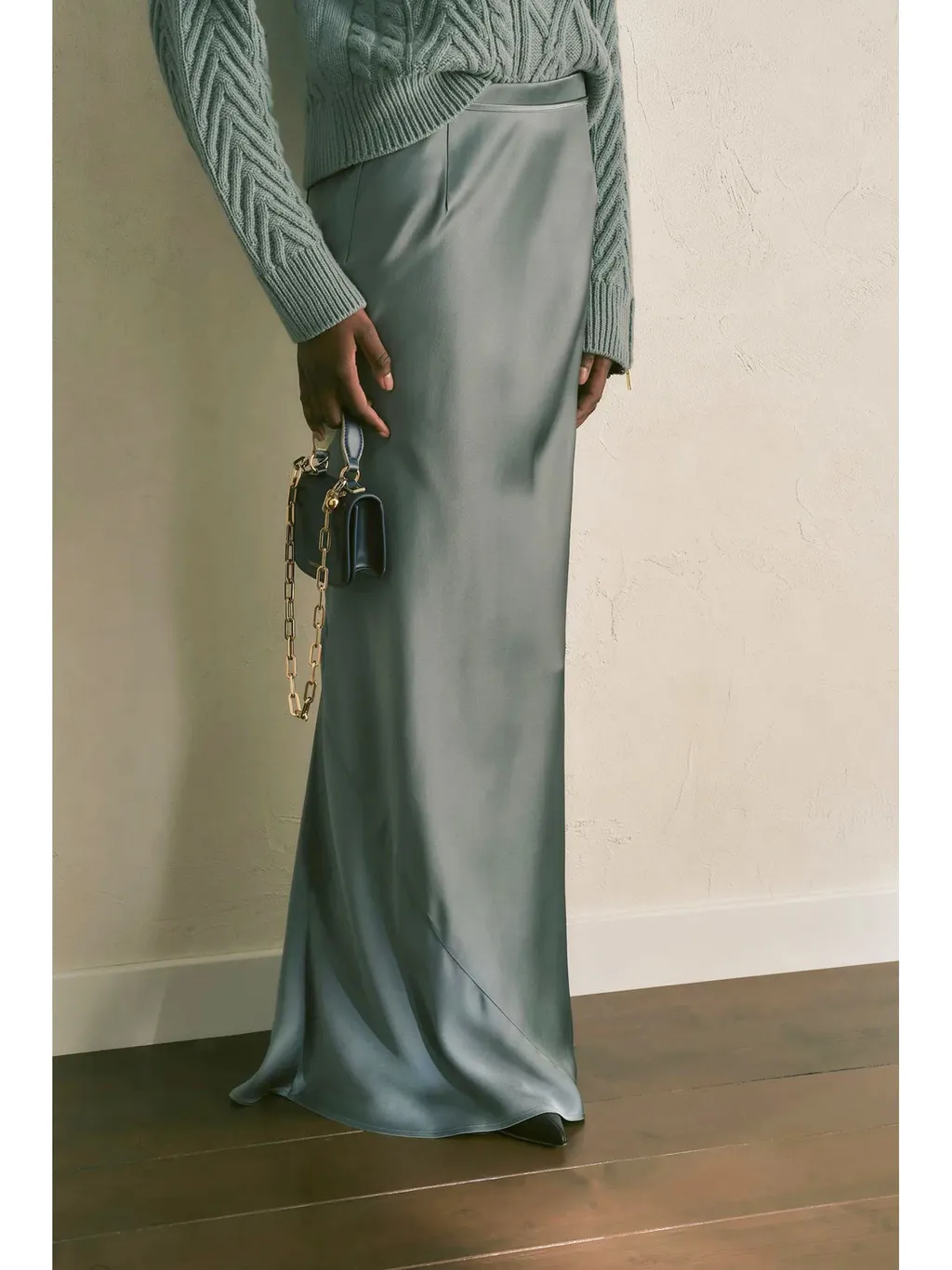 Semicouture Enversatin Wrap Skirt