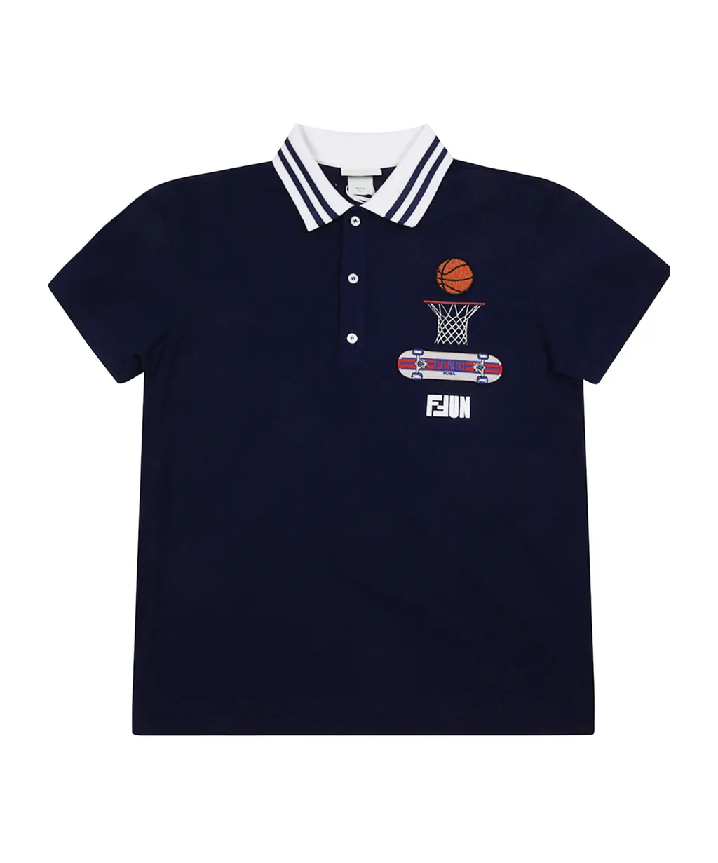 Short-Sleeved Polo Shirt