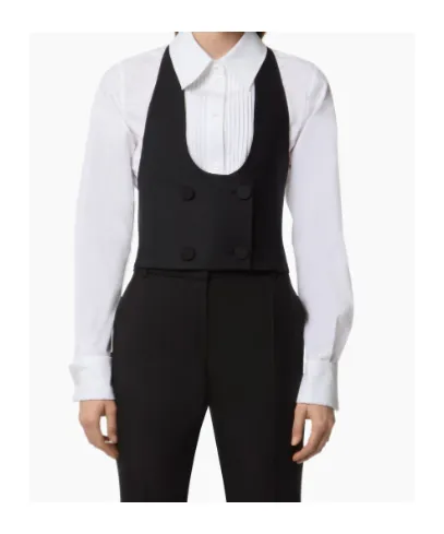 Nina Ricci Open Back Tailored Vest