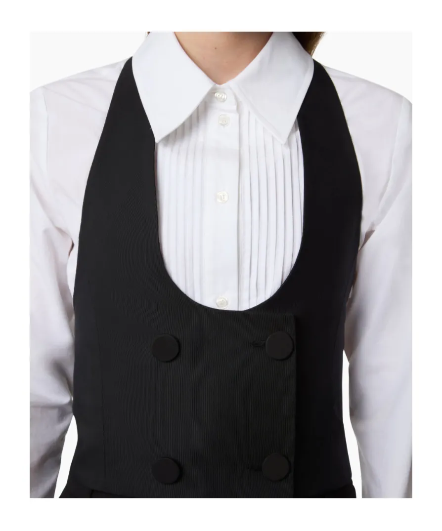 Nina Ricci Open Back Tailored Vest