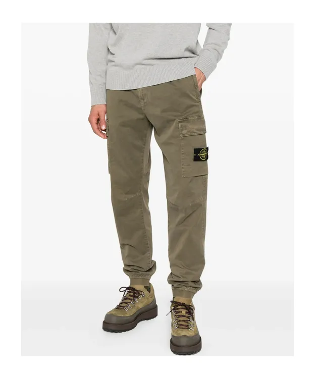 Cargo Pocket Elasticated Trousers