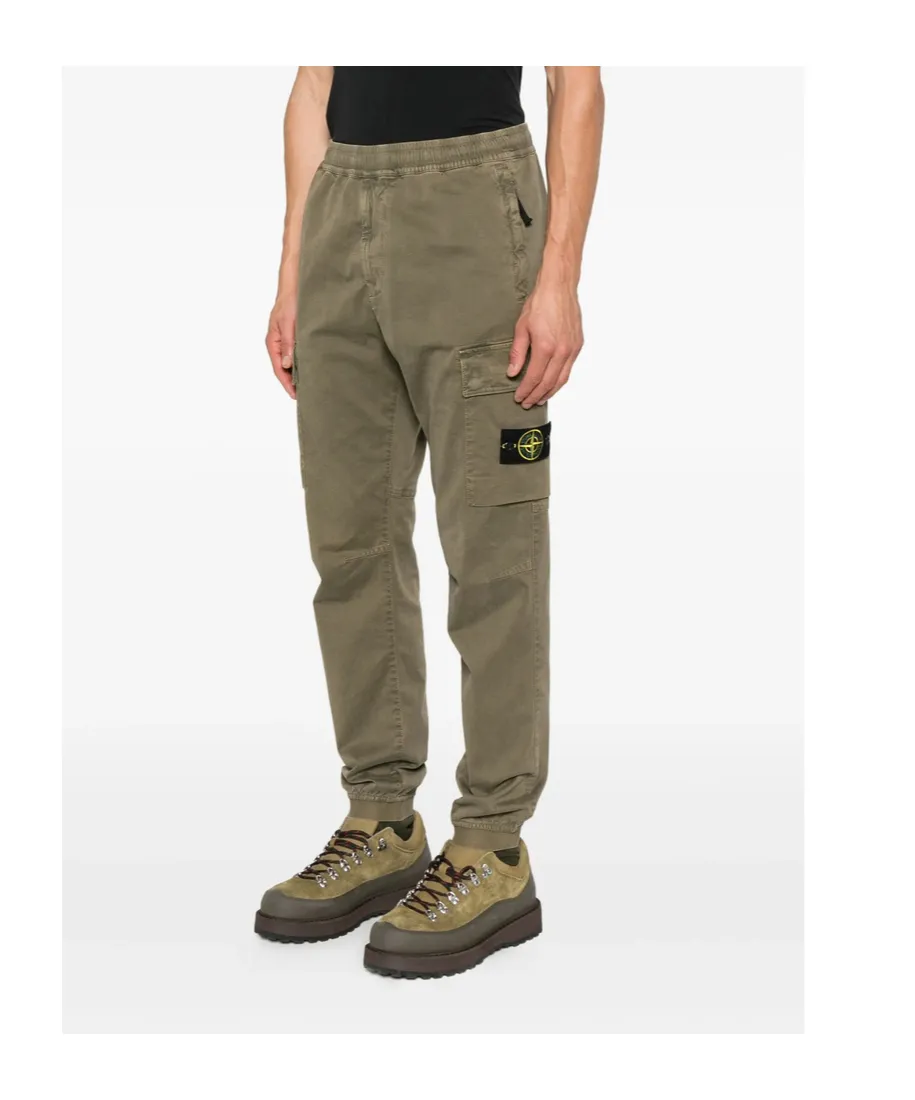 Cargo Pocket Elasticated Trousers
