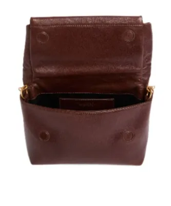 Knotted Leather Tote Bag