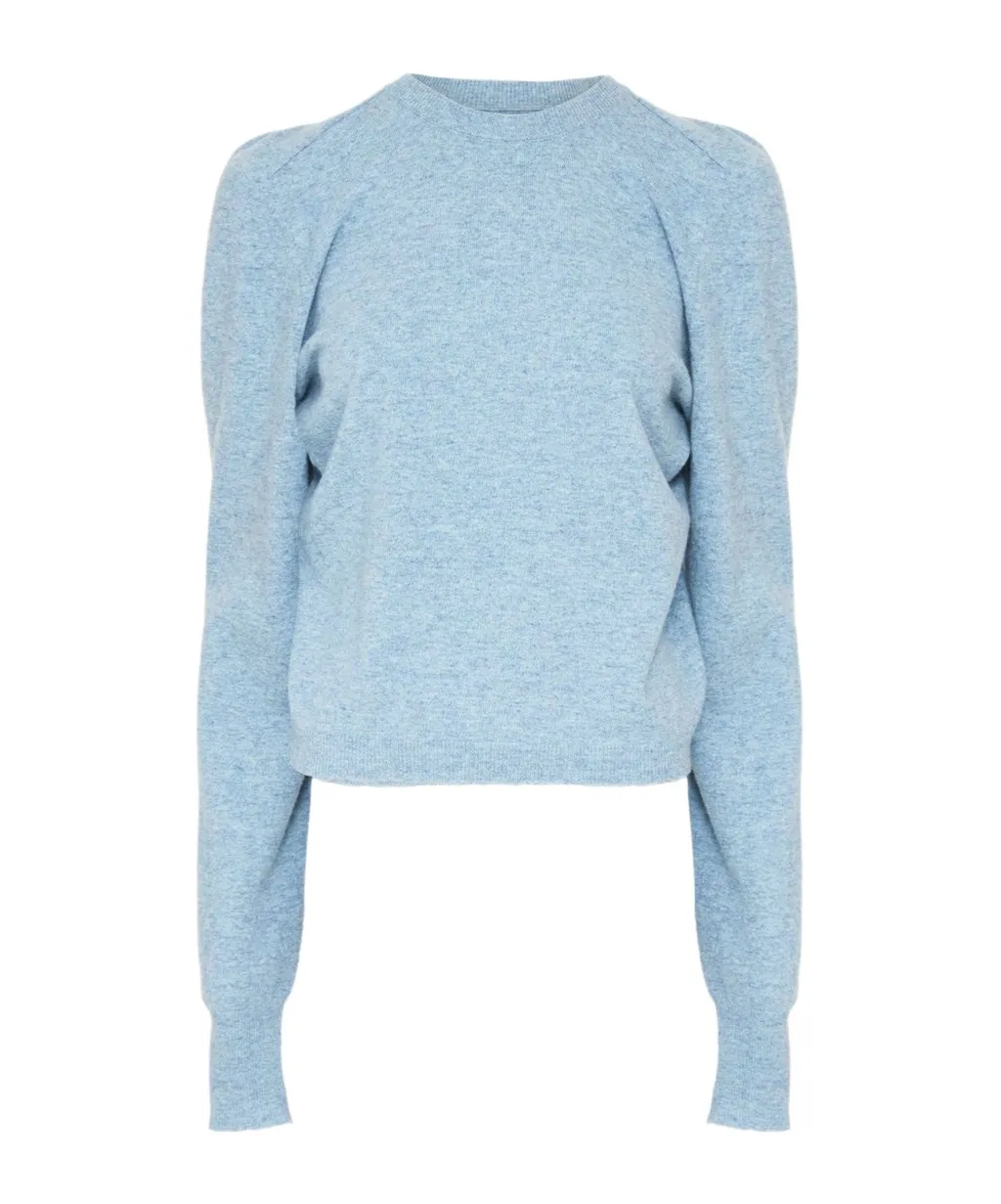 Maison Margiela Puff-Shoulder Knitted Jumper