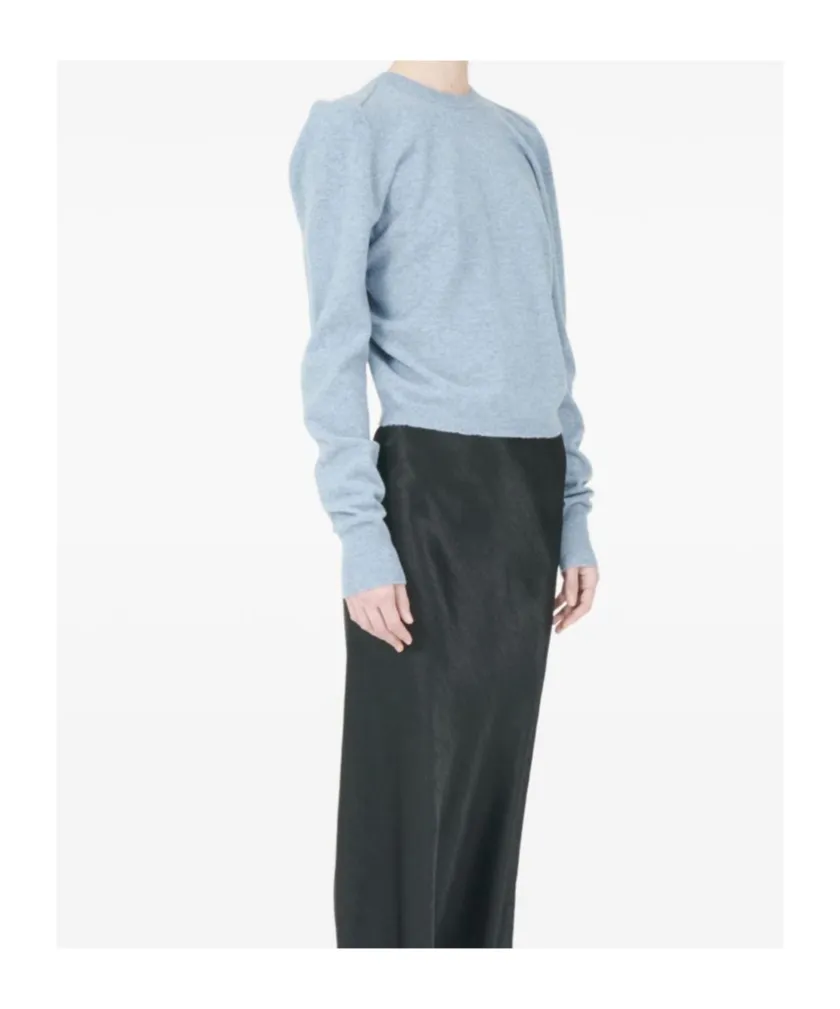 Maison Margiela Puff-Shoulder Knitted Jumper